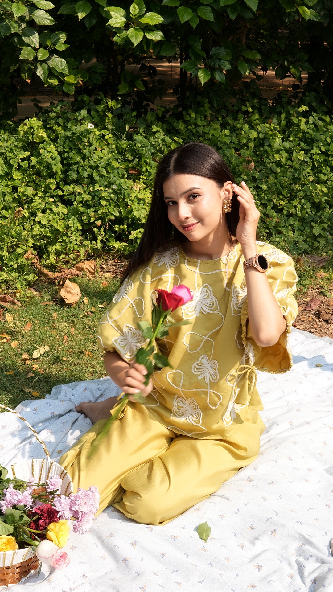 Women Two Piece Kurti Set