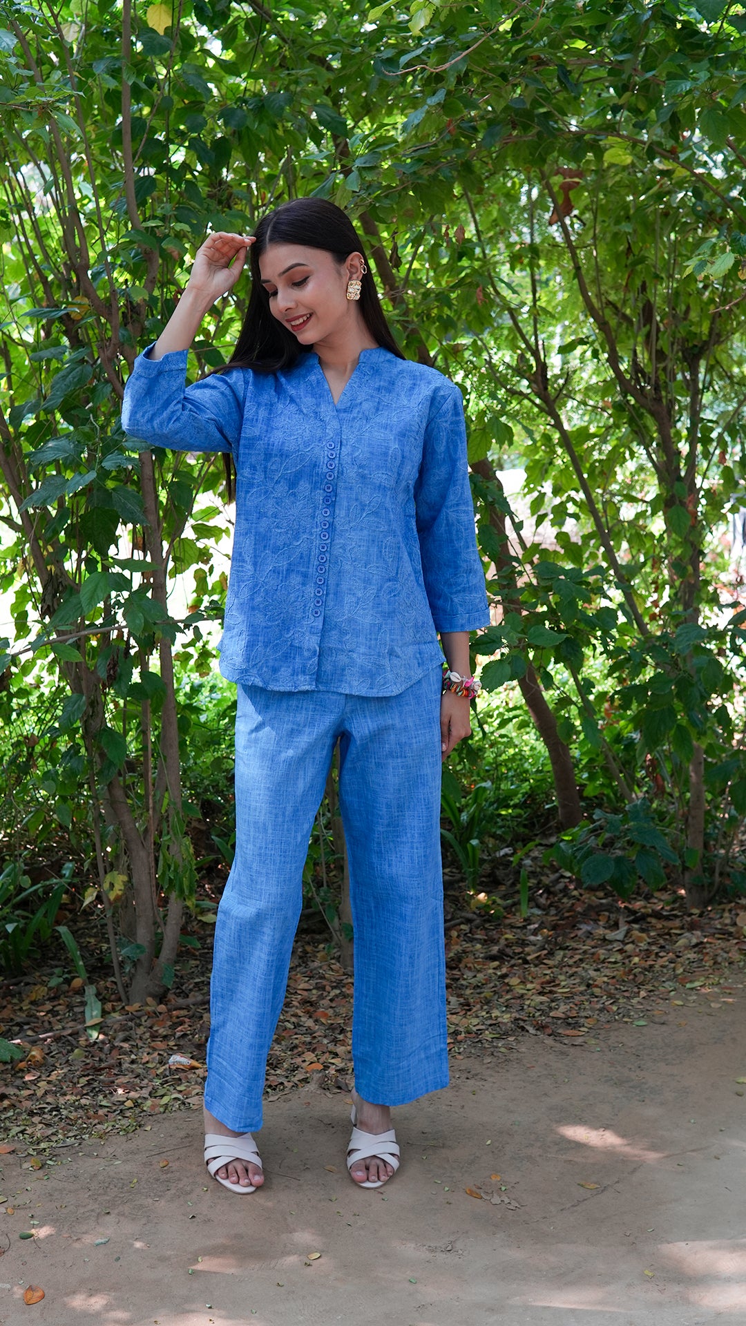 Women Two Piece Kurti Set