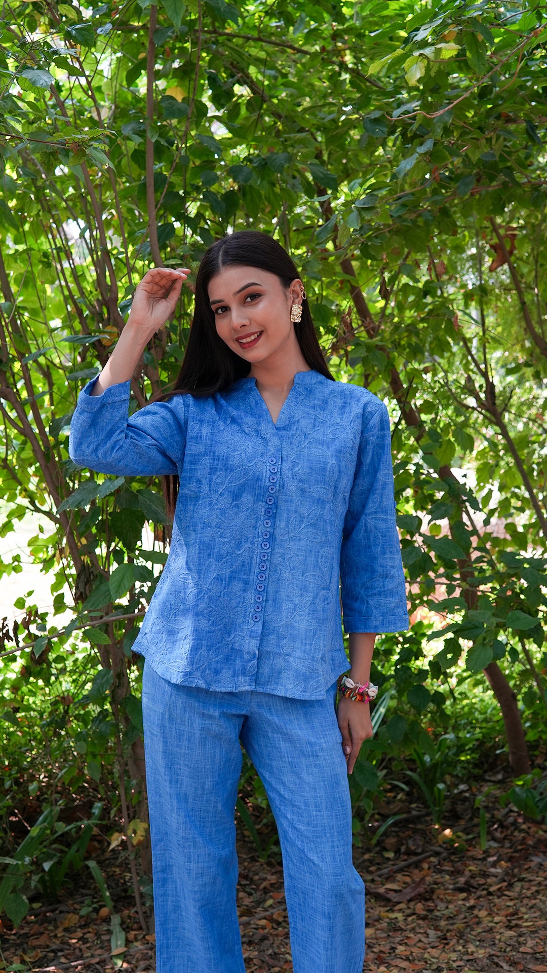 Women Two Piece Kurti Set