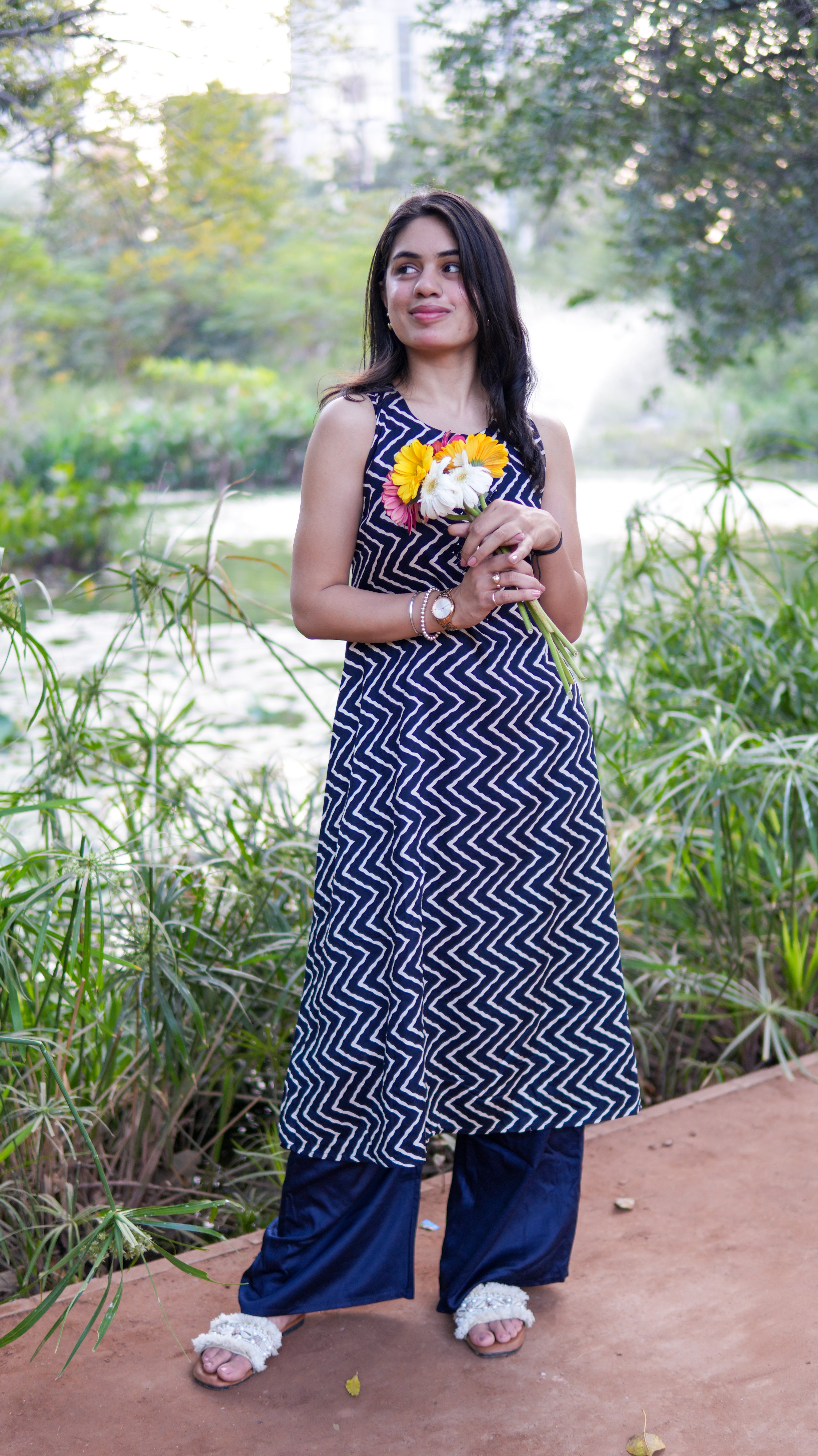 Women Two Piece Kurti Set