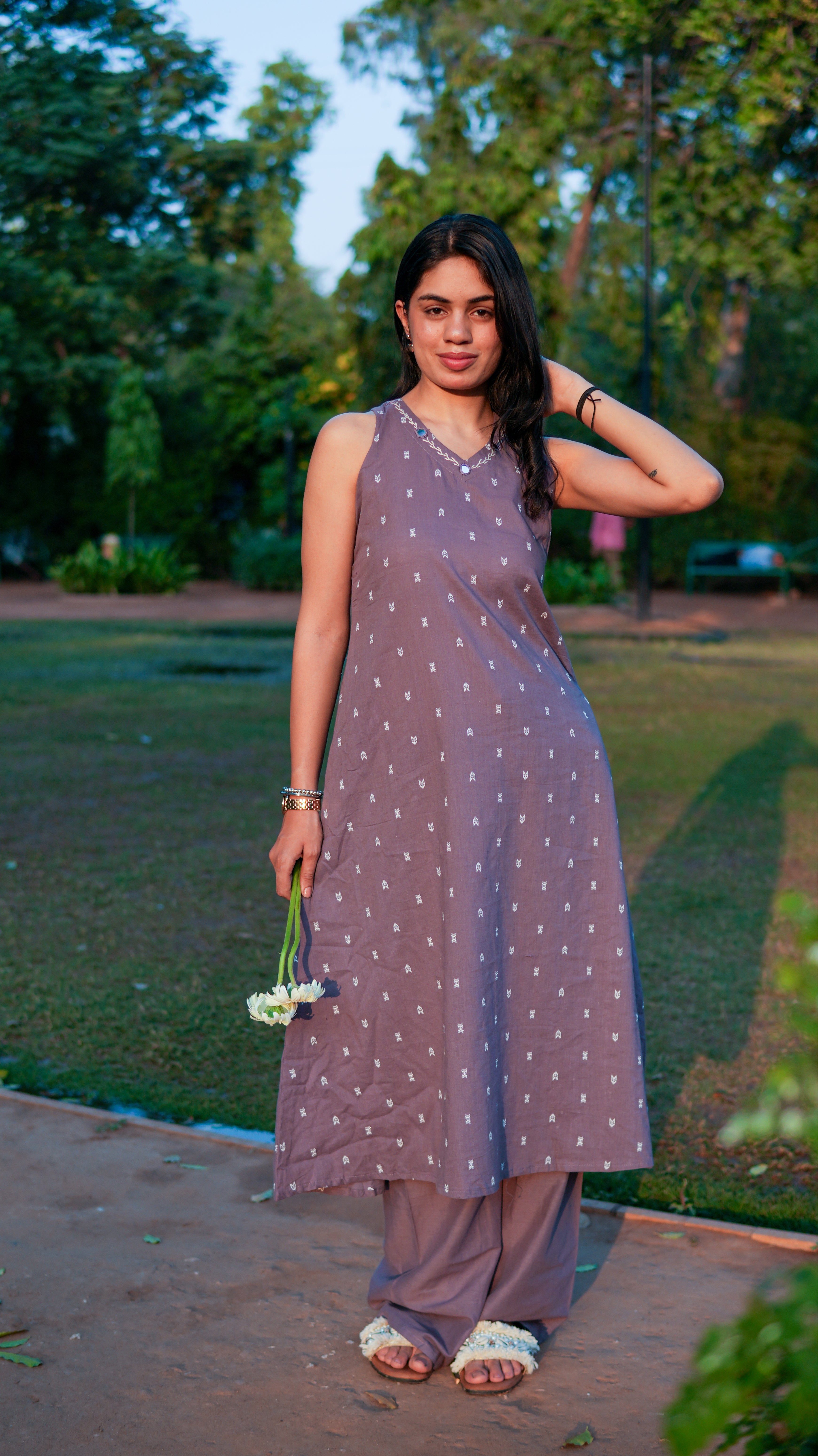 Women Two Piece Kurti Set