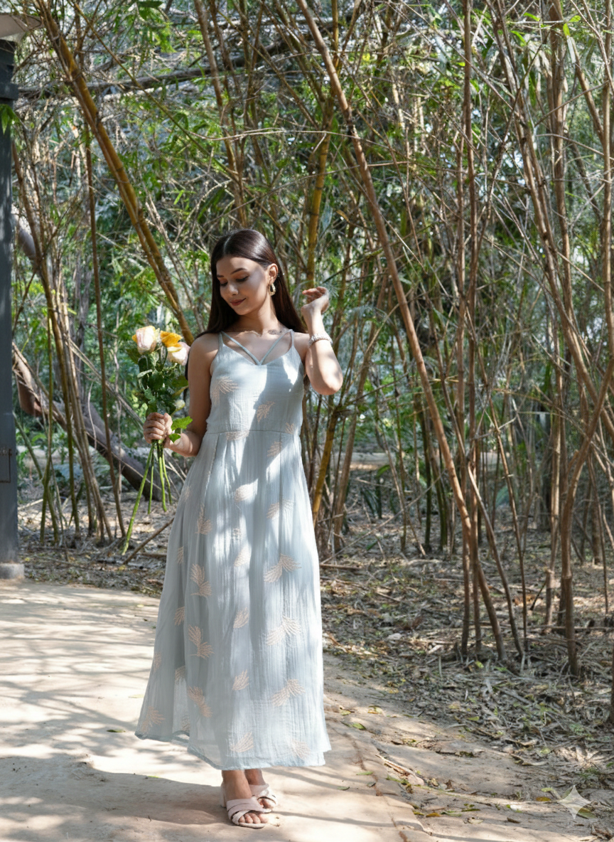 Fern Whisper Maxi Dress