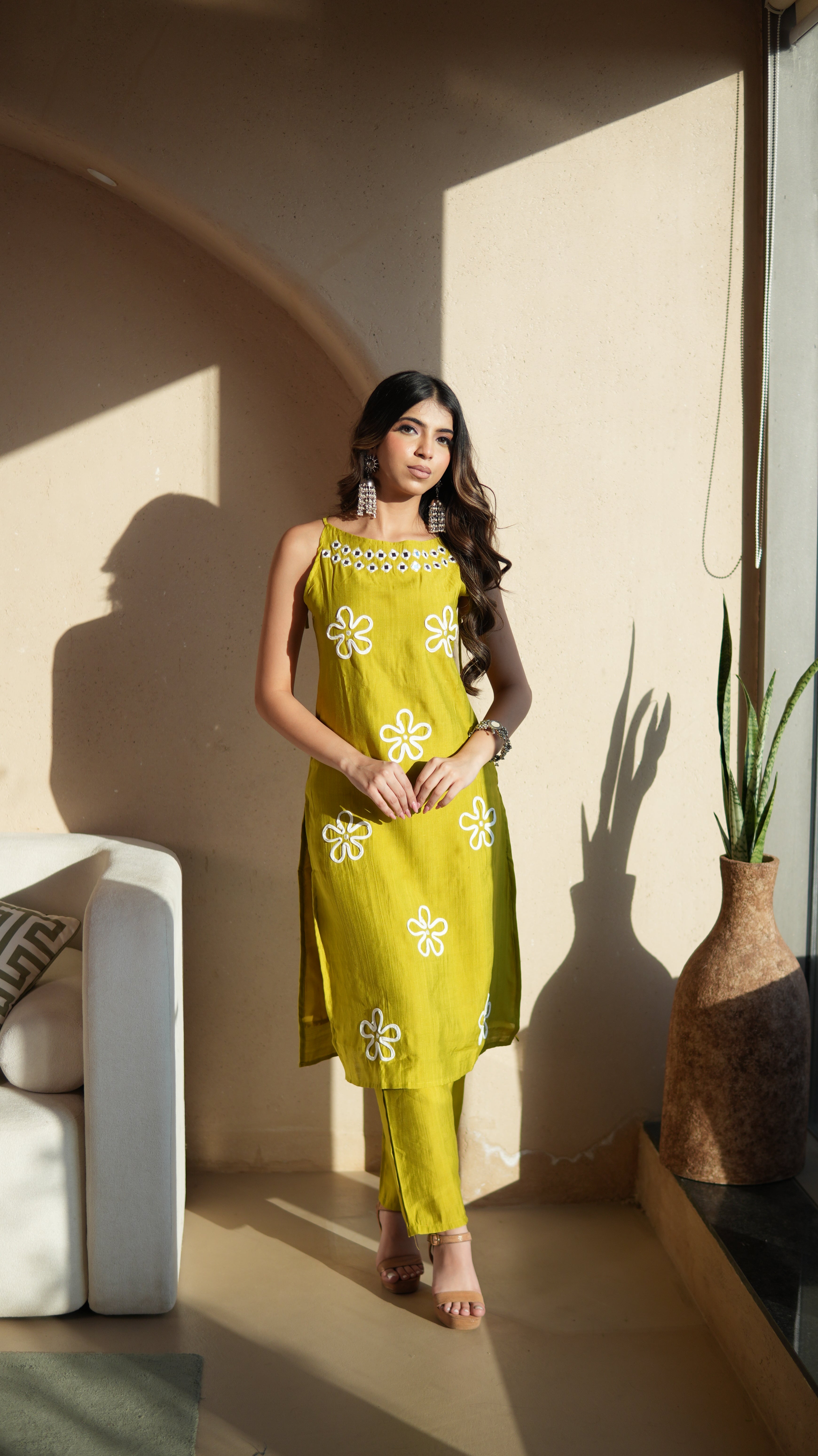 Women Two Piece Kurti Set