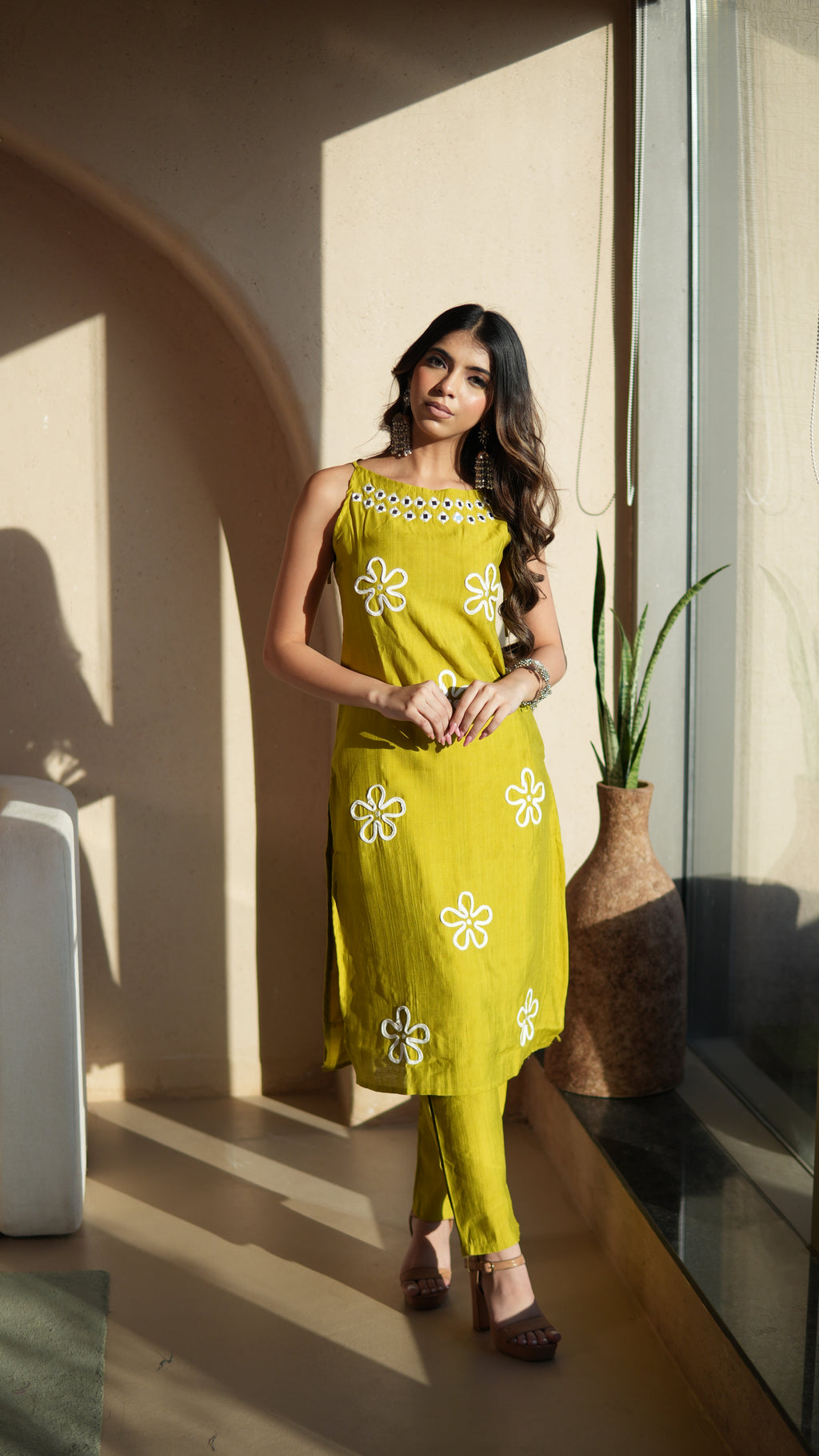 Women Two Piece Kurti Set