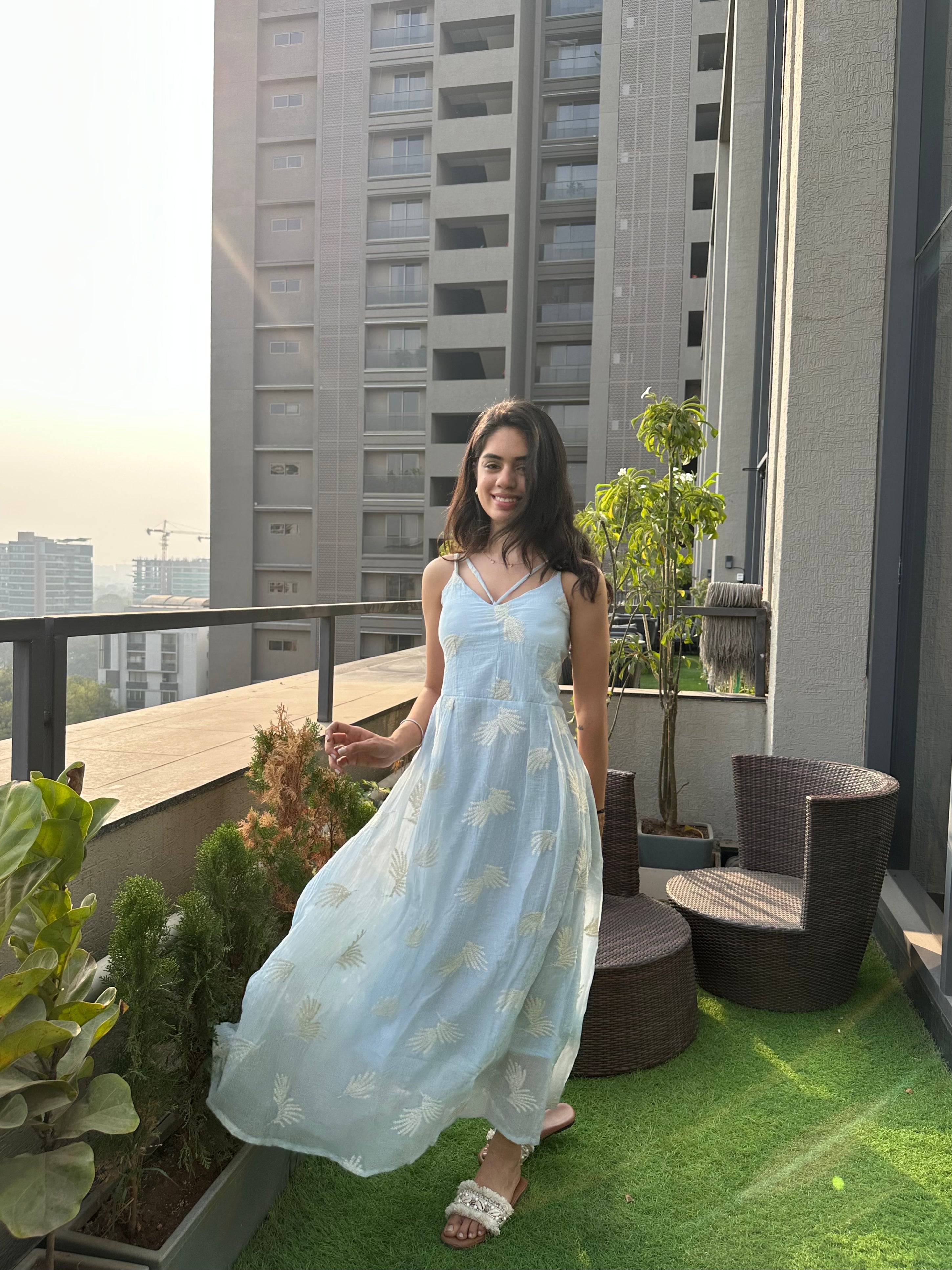 Fern Whisper Maxi Dress