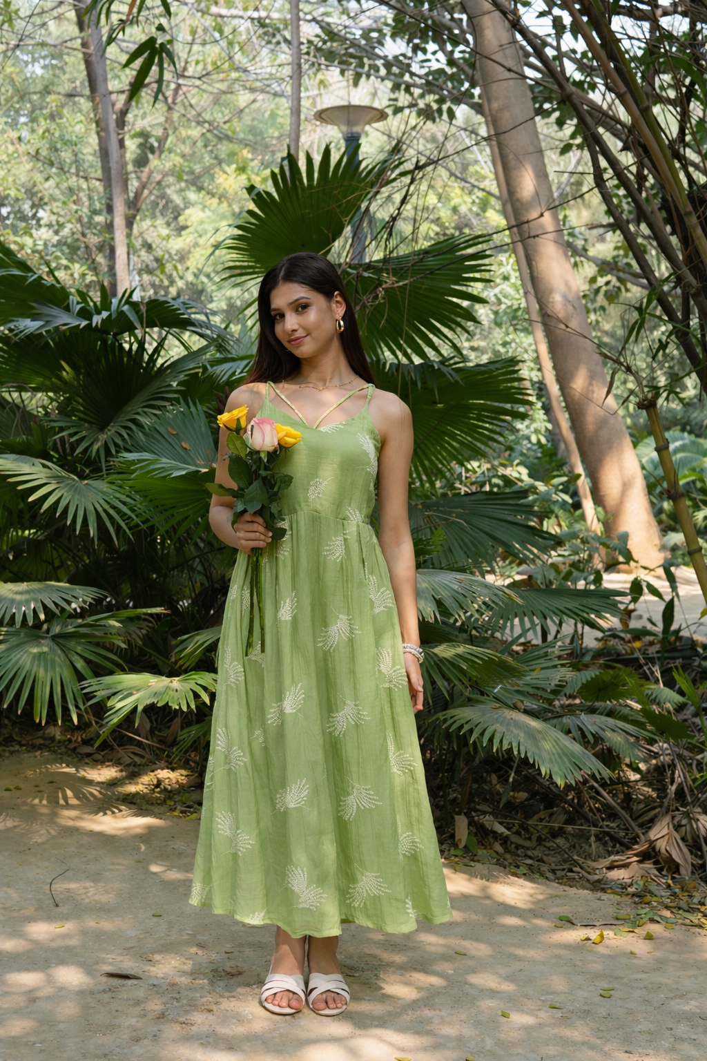 Fern Whisper Maxi Dress