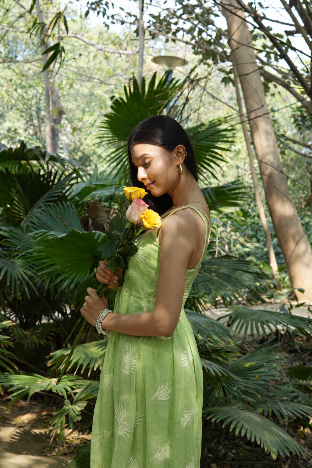 Fern Whisper Maxi Dress