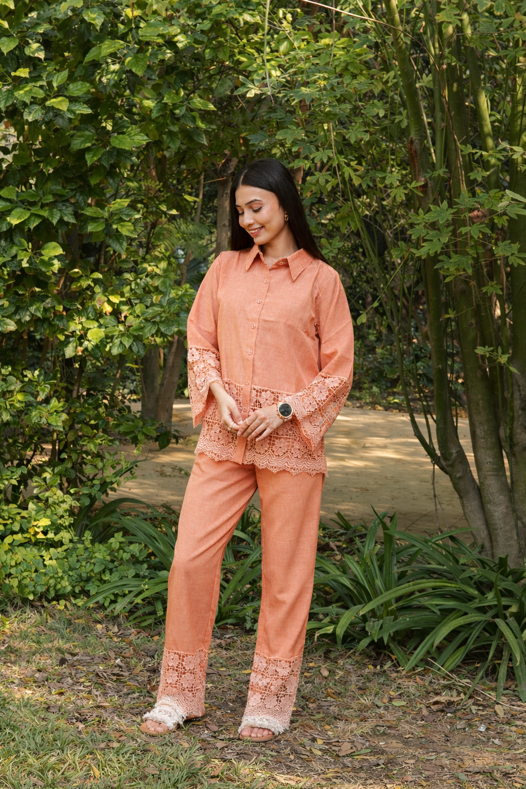 Sage Lace Co-ord Set