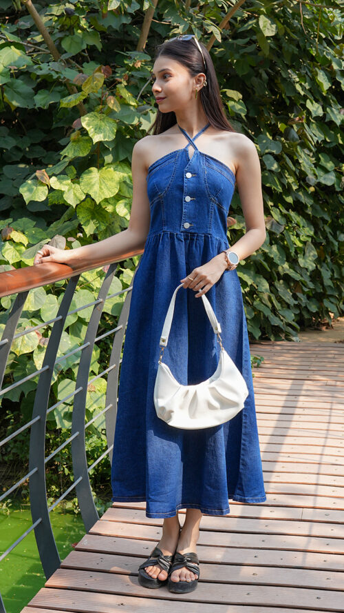 Denim Drift Dress