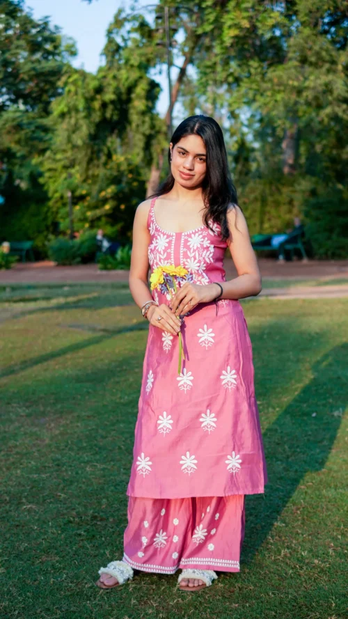 women two piece kurti set